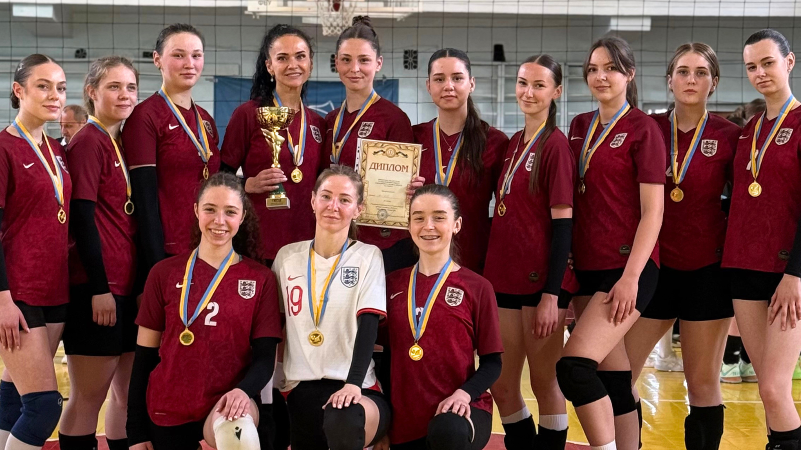 Жіноча збірна з волейболу чемпіон м. Рівне